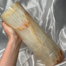 Load image into Gallery viewer, XL Banded Calcite Lamp B
