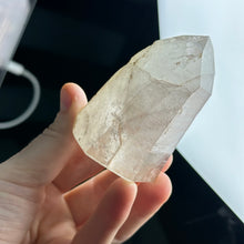 Load image into Gallery viewer, Partially Polished Hematite Quartz Tower B