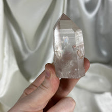 Load image into Gallery viewer, Partially Polished Hematite Quartz Tower with Penetrator D