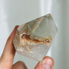 Load image into Gallery viewer, Lithium x Chlorite Quartz Partially Polished Tower A