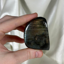 Load image into Gallery viewer, Pink and Silver Labradorite Freeform