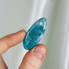 Load image into Gallery viewer, Larimar Drilled Pendant A