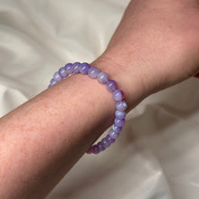 Load image into Gallery viewer, Lavender Moon Quartz Stretch Bracelet A