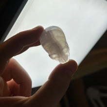 Load image into Gallery viewer, Fluorite Skull Carving C