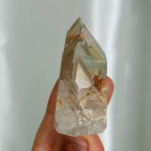 Load image into Gallery viewer, Lithium x Chlorite Quartz Partially Polished Tower A