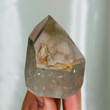 Load image into Gallery viewer, Lithium x Chlorite Quartz Partially Polished Tower H