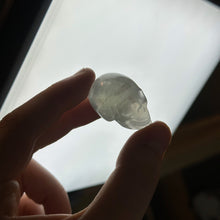 Load image into Gallery viewer, Fluorite Skull Carving E