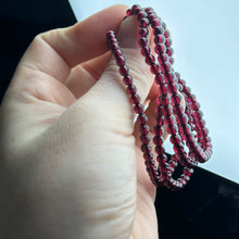 Load image into Gallery viewer, Gem Garnet Crystal Stretch Bracelets