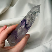 Load image into Gallery viewer, Gemmy Phantom Amethyst Tower with Rainbows (178g)