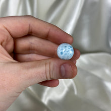 Load image into Gallery viewer, Turtle-back Pattern Chatoyant Larimar Sphere B