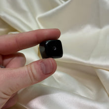Load image into Gallery viewer, Obsidian Incense Holder Cube Carving