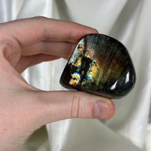 Load image into Gallery viewer, Pink and Silver Labradorite Freeform