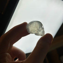 Load image into Gallery viewer, Fluorite Skull Carving B