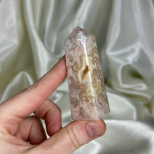 Load image into Gallery viewer, Pink Amethyst x Flower Agate Tower B