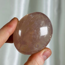 Load image into Gallery viewer, Star Rose Quartz Palmstone B