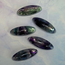 Load image into Gallery viewer, Fluorite Crystal Hair Clips