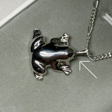 Load image into Gallery viewer, Sterling Silver Frog Necklace (The Sterling Collection Release 002)