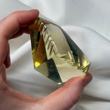 Load image into Gallery viewer, RARE! Walter Lopes Original AAA Enhanced Citrine Sculpture Carving with Smoky Phantoms