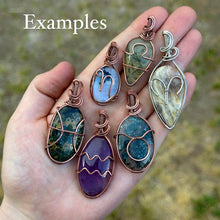 Load image into Gallery viewer, Lapis Lazuli B Zodiac Custom Necklace (Choose your Sign!)