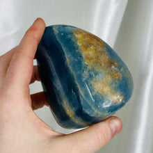 Load image into Gallery viewer, XL Deep Sea Blue Onyx Freeform A (1lb)