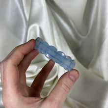 Load image into Gallery viewer, Aquamarine Beaded Bangle