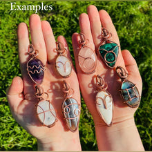 Load image into Gallery viewer, Moss Agate A Zodiac Custom Necklace (Choose your Sign!)
