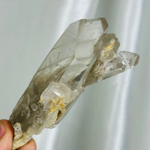 Load image into Gallery viewer, Large Himalayan Quartz Point with Garden Quartz and Phantoms