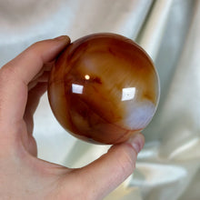 Load image into Gallery viewer, Milky Carnelian Sphere (1lb1oz)