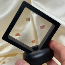Load image into Gallery viewer, 4pc Natural Pinky-Peach Topaz Crystals in Case H