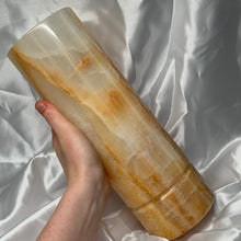 Load image into Gallery viewer, XL Banded Calcite Lamp A