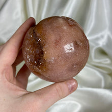 Load image into Gallery viewer, Druzy Pink Amethyst Sphere
