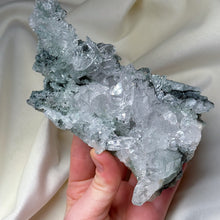 Load image into Gallery viewer, XL Himalayan Quartz Cluster with Chlorite 1lb6oz