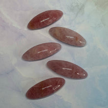 Load image into Gallery viewer, Rose Quartz Crystal Hair Clips