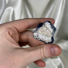 Load image into Gallery viewer, Blueberry Fluorite on Quartz Cluster C