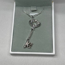 Load image into Gallery viewer, Sterling Silver Key Necklace (The Sterling Collection Release 002)