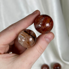 Load image into Gallery viewer, Fire Quartz Spheres