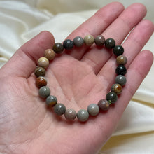 Load image into Gallery viewer, Polychrome Jasper Stretch Bracelets size 6.5
