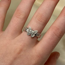 Load image into Gallery viewer, Sterling Silver Butterfly Ring (Size 9.75)