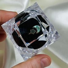 Load image into Gallery viewer, Size 6 Star & Moon Sterling Silver Labradorite Ring B