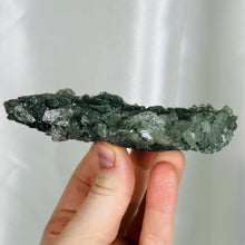 Load image into Gallery viewer, Lustrous Chlorite-Encrusted Himalayan Quartz Cluster-Plate
