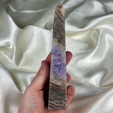 Load image into Gallery viewer, Amethyst x Agate Tower (9oz)