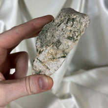 Load image into Gallery viewer, Green Tourmaline and Mica on Smoky Quartz Specimen