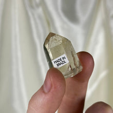 Load image into Gallery viewer, Tourmalinated/Rutilated Quartz Tower A with Chlorite