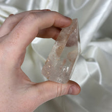 Load image into Gallery viewer, Partially Polished Hematite Quartz Tower C