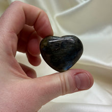Load image into Gallery viewer, Labradorite Heart Carving