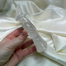 Load image into Gallery viewer, Clear Quartz Wizard Carving
