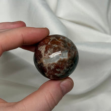 Load image into Gallery viewer, Autumn Nights Sea Jasper Sphere