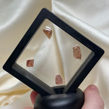 Load image into Gallery viewer, 4pc Natural Pinky-Peach Topaz Crystals in Case G