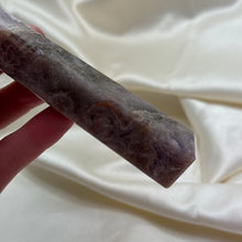 Load image into Gallery viewer, Amethyst x Lace Agate Tower B