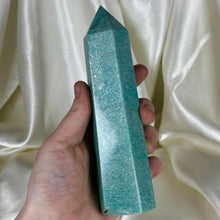 Load image into Gallery viewer, XL Flashy Amazonite Tower